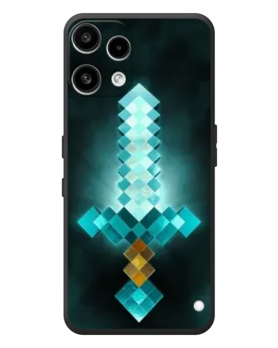 Чехол для Nothing Phone (3a) Lite с картинкой «Алмазный меч неон»