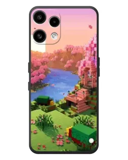 Чохол для Nothing Phone (3a) Lite з картинкою «Рожеве дерево Minecraft»