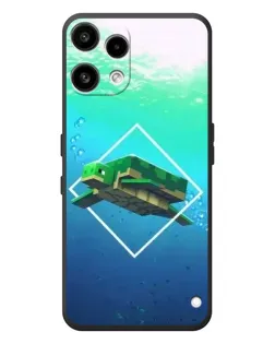 Чохол для Nothing Phone (3a) Lite з картинкою «Черепаха Minecraft»