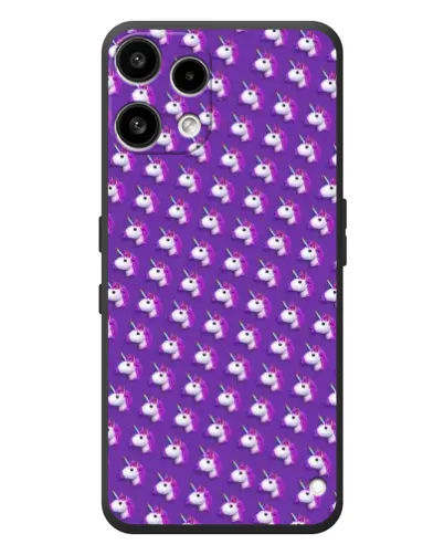Чехол для Nothing Phone (3a) Lite с картинкой «Единороги на фиолетовом»