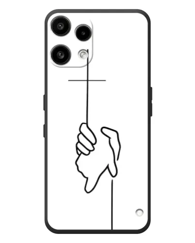 Чехол для Nothing Phone (3a) Lite с картинкой «Рука держит» Чехол для Nothing Phone (3a) Lite с картинкой «Рука держит»
