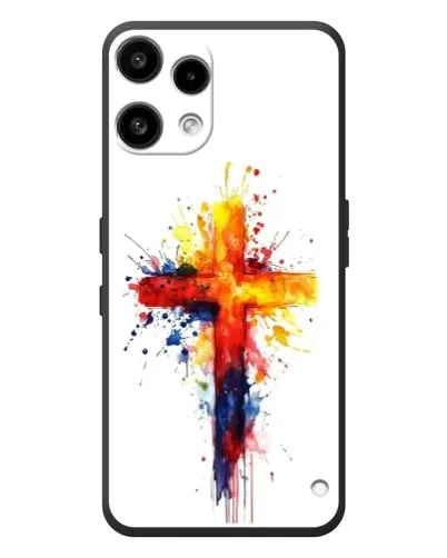 Чехол для Nothing Phone (3a) Lite с картинкой «Акварельный крест» Чехол для Nothing Phone (3a) Lite с картинкой «Акварельный крест»