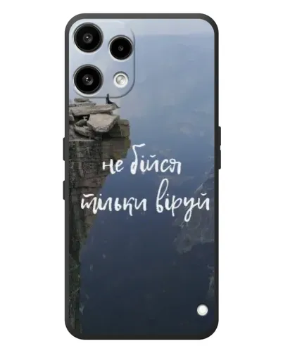 Чехол для Nothing Phone (3a) Lite с картинкой «Вера над пропастью» Чехол для Nothing Phone (3a) Lite с картинкой «Вера над пропастью»