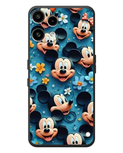 Чехол для Nothing Phone (3a) Lite с картинкой «Паттерн Микки и Минни» Чехол для Nothing Phone (3a) Lite с картинкой «Паттерн Микки и Минни»