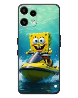 Чохол для Nothing Phone (3a) Lite з картинкою «Спанч Боб на гідроциклі»