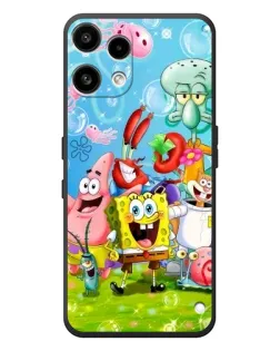 Чехол для Nothing Phone (3a) Lite с картинкой «Губка Боб и друзья» Чехол для Nothing Phone (3a) Lite с картинкой «Губка Боб и друзья»