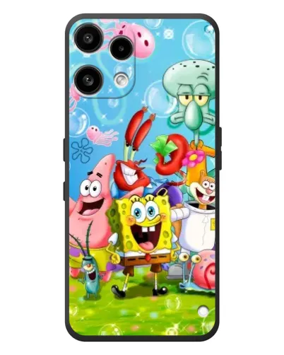 Чехол для Nothing Phone (3a) Lite с картинкой «Губка Боб и друзья» Чехол для Nothing Phone (3a) Lite с картинкой «Губка Боб и друзья»