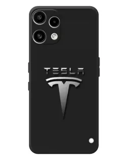 Чохол для Nothing Phone (3a) Lite з картинкою «Сталевий логотип Tesla» Чохол для Nothing Phone (3a) Lite з картинкою «Сталевий логотип Tesla»