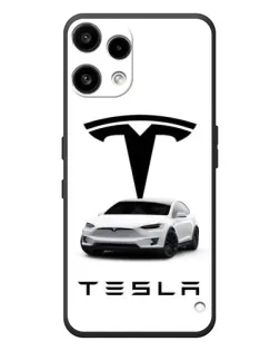 Чохол для Nothing Phone (3a) Lite з картинкою «Tesla White Style» Чохол для Nothing Phone (3a) Lite з картинкою «Tesla White Style»