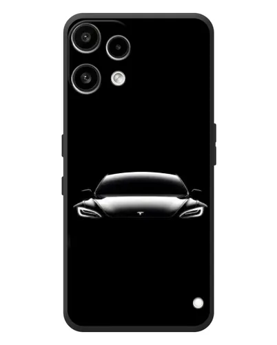 Чехол для Nothing Phone (3a) Lite с картинкой «Фары Tesla Night» Чехол для Nothing Phone (3a) Lite с картинкой «Фары Tesla Night»