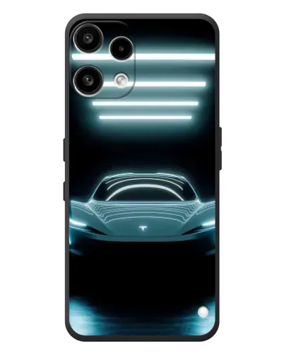 Чехол для Nothing Phone (3a) Lite с картинкой «Tesla в неоне» Чехол для Nothing Phone (3a) Lite с картинкой «Tesla в неоне»