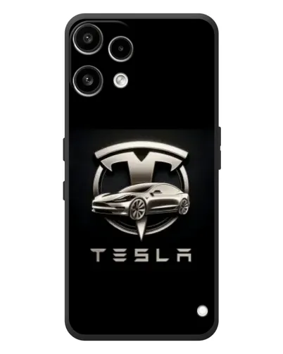 Чехол для Nothing Phone (3a) Lite с картинкой «Tesla — серебристое авто» Чехол для Nothing Phone (3a) Lite с картинкой «Tesla — серебристое авто»