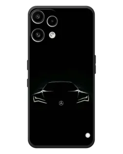 Чехол для Nothing Phone (3a) Lite с картинкой «Mercedes — силуэт авто» Чехол для Nothing Phone (3a) Lite с картинкой «Mercedes — силуэт авто»