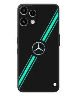 Чехол для Nothing Phone (3a) Lite с картинкой «Спортивные линии Mercedes» Чехол для Nothing Phone (3a) Lite с картинкой «Спортивные линии Mercedes»