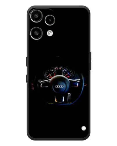 Чехол для Nothing Phone (3a) Lite с картинкой «Салон Audi — руль»