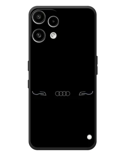 Чехол для Nothing Phone (3a) Lite с картинкой «Audi — световой подпись»