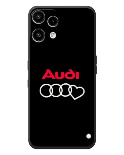Чехол для Nothing Phone (3a) Lite с картинкой «Логотип Audi Heart»