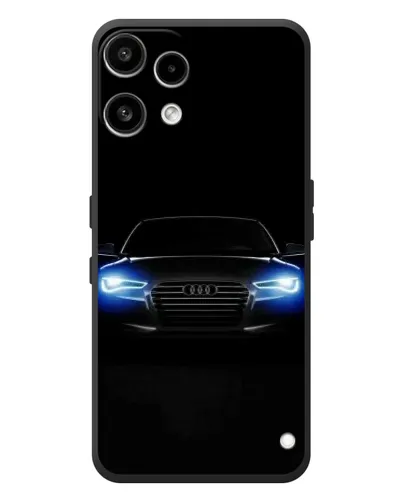 Чехол для Nothing Phone (3a) Lite с картинкой «Audi в неоне»