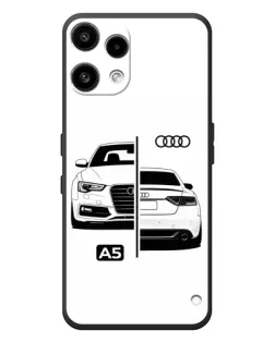 Чохол для Nothing Phone (3a) Lite з картинкою «Audi — контрастний дизайн» Чохол для Nothing Phone (3a) Lite з картинкою «Audi — контрастний дизайн»