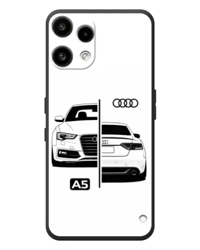 Чехол для Nothing Phone (3a) Lite с картинкой «Audi — контрастный дизайн»