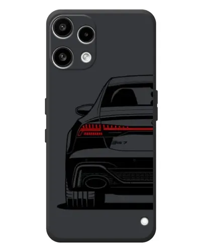 Чехол для Nothing Phone (3a) Lite с картинкой «Задняя часть Audi — арт»