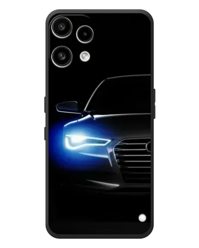 Чехол для Nothing Phone (3a) Lite с картинкой «Неоновый взгляд Audi»