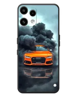 Чохол для Nothing Phone (3a) Lite з картинкою «Audi у хмарах диму»