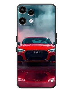 Чохол для Nothing Phone (3a) Lite з картинкою «Audi RS — червоний стиль»