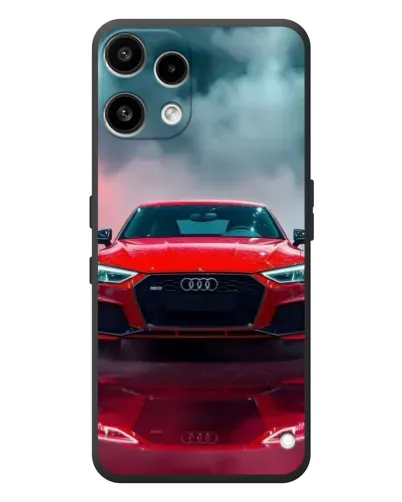 Чехол для Nothing Phone (3a) Lite с картинкой «Audi RS — красный стиль»