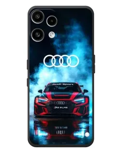 Чохол для Nothing Phone (3a) Lite з картинкою «Audi Sport — неон»