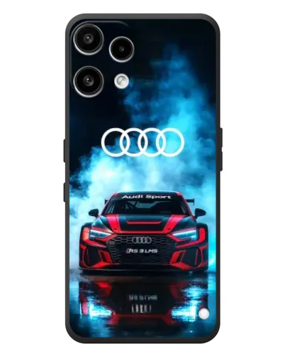 Чехол для Nothing Phone (3a) Lite с картинкой «Audi Sport — неон»