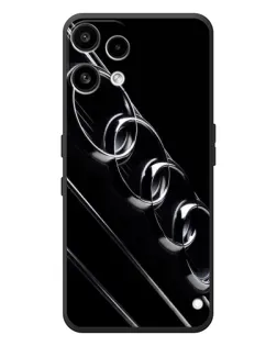 Чохол для Nothing Phone (3a) Lite з картинкою «Audi — абстрактні кільця» Чохол для Nothing Phone (3a) Lite з картинкою «Audi — абстрактні кільця»