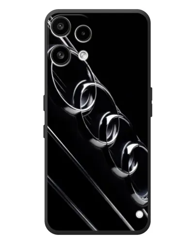 Чехол для Nothing Phone (3a) Lite с картинкой «Audi — абстрактные кольца»