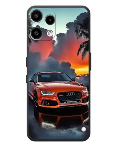 Чехол для Nothing Phone (3a) Lite с картинкой «Audi — закат»