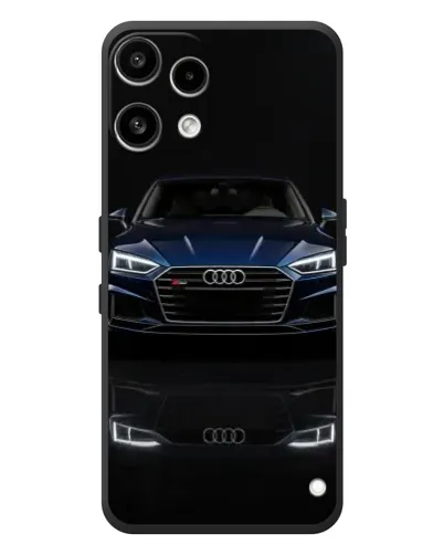 Чехол для Nothing Phone (3a) Lite с картинкой «Audi — ночное отражение»