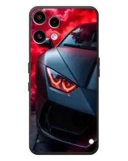Чехол для Nothing Phone (3a) Lite с картинкой «Lamborghini красное сияние» Чехол для Nothing Phone (3a) Lite с картинкой «Lamborghini красное сияние»
