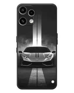 Чехол для Nothing Phone (3a) Lite с картинкой «Lamborghini симметрия дорог» Чехол для Nothing Phone (3a) Lite с картинкой «Lamborghini симметрия дорог»