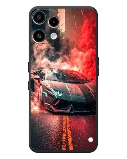 Чехол для Nothing Phone (3a) Lite с картинкой «Lamborghini красный дым» Чехол для Nothing Phone (3a) Lite с картинкой «Lamborghini красный дым»