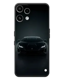 Чехол для Nothing Phone (3a) Lite с картинкой «Черный Lamborghini Aventador» Чехол для Nothing Phone (3a) Lite с картинкой «Черный Lamborghini Aventador»