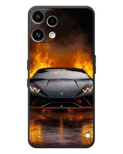 Чехол для Nothing Phone (3a) Lite с картинкой «Lamborghini в огне» Чехол для Nothing Phone (3a) Lite с картинкой «Lamborghini в огне»
