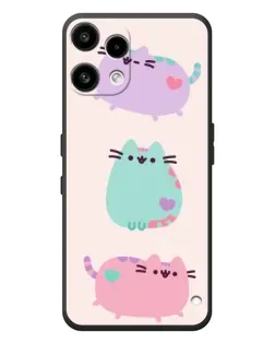 Чохол для Nothing Phone (3a) Lite з картинкою «Pusheen тріо» Чохол для Nothing Phone (3a) Lite з картинкою «Pusheen тріо»