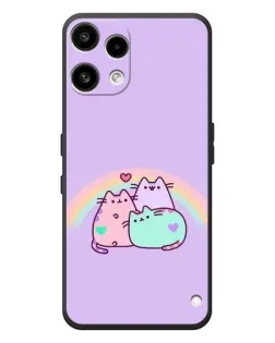 Чохол для Nothing Phone (3a) Lite з картинкою «Веселкові Пушини» Чохол для Nothing Phone (3a) Lite з картинкою «Веселкові Пушини»