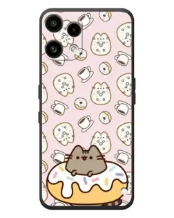Чохол для Nothing Phone (3a) Lite з картинкою «Пушин на пончику» Чохол для Nothing Phone (3a) Lite з картинкою «Пушин на пончику»