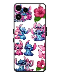 Чехол для Nothing Phone (3a) Lite с картинкой «Стикеры Stitch и Angel» Чехол для Nothing Phone (3a) Lite с картинкой «Стикеры Stitch и Angel»