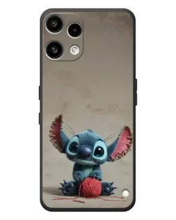 Чехол для Nothing Phone (3a) Lite с картинкой «Стич на коричневом фоне» Чехол для Nothing Phone (3a) Lite с картинкой «Стич на коричневом фоне»
