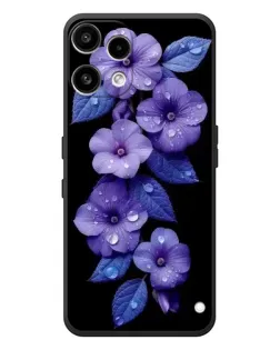 Чохол для Nothing Phone (3a) Lite з картинкою «Фіолетові квіти з росою»