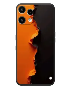 Чехол для Nothing Phone (3a) Lite с картинкой «Оранжевый разлом»