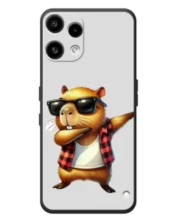 Чохол для Nothing Phone (3a) Lite з картинкою «Капібара репер даб»