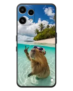 Чохол для Nothing Phone (3a) Lite з картинкою «Капібара на морі»