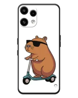 Чохол для Nothing Phone (3a) Lite з картинкою «Капібара на самокаті»